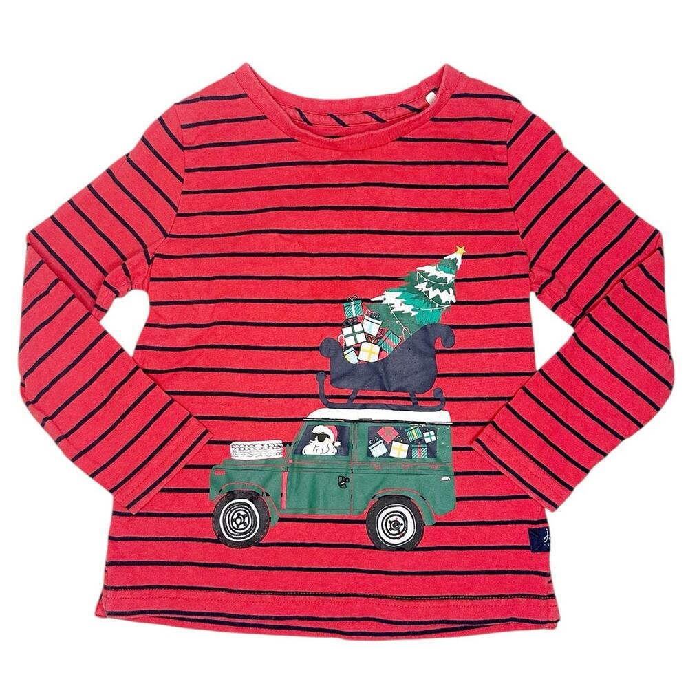 Joules Christmas Graphic Shirt Size 5